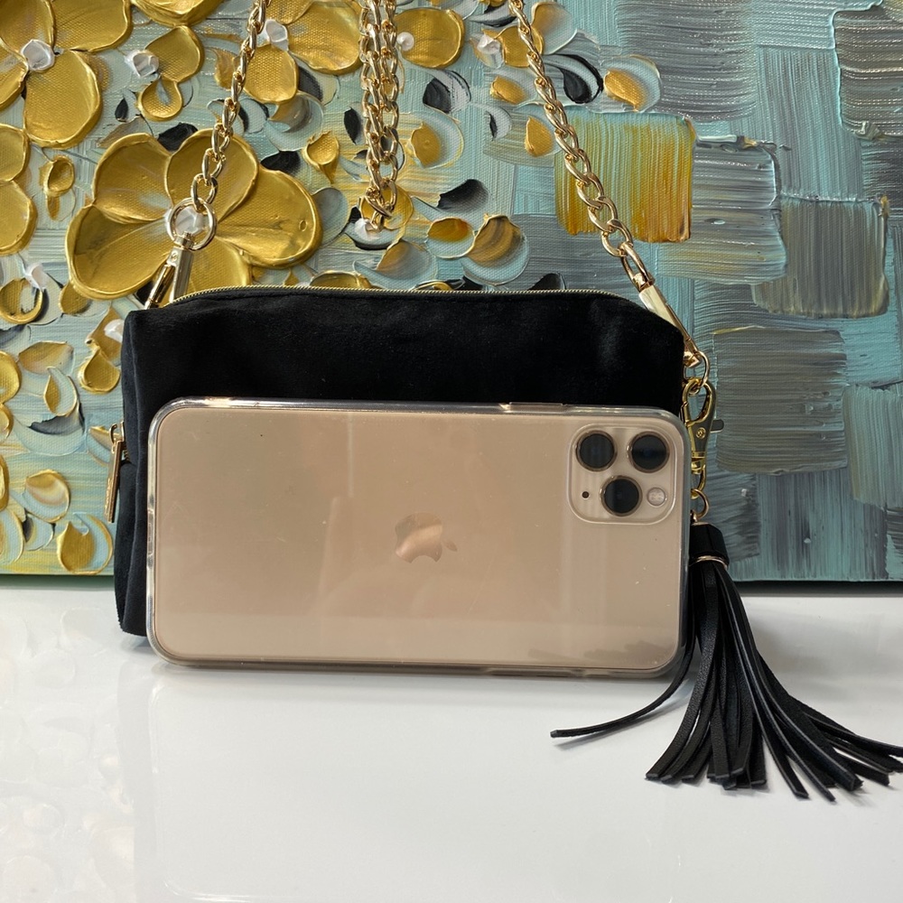 SOLD YSL Cosmetic Pouch to Crossbody Bag - Picture 2 of 8
